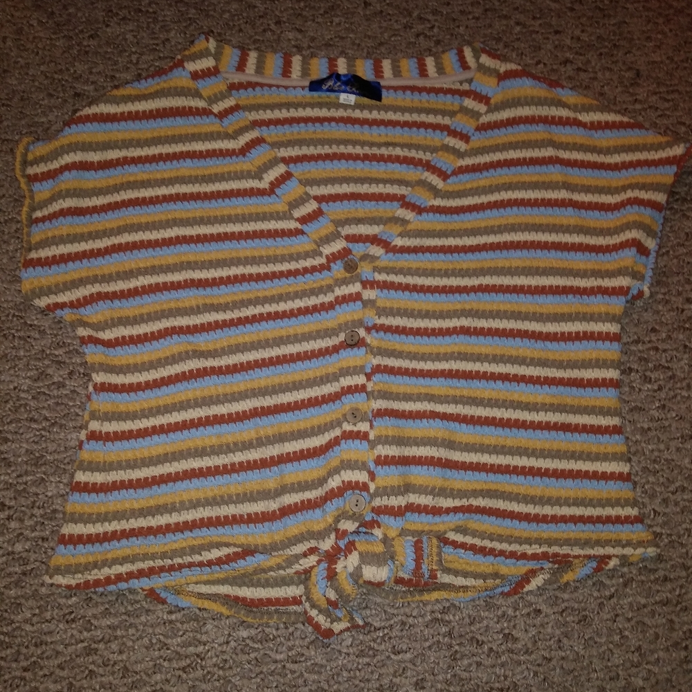 Blue rain short sleeve